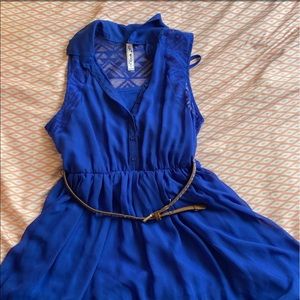 Royal Blue Dress